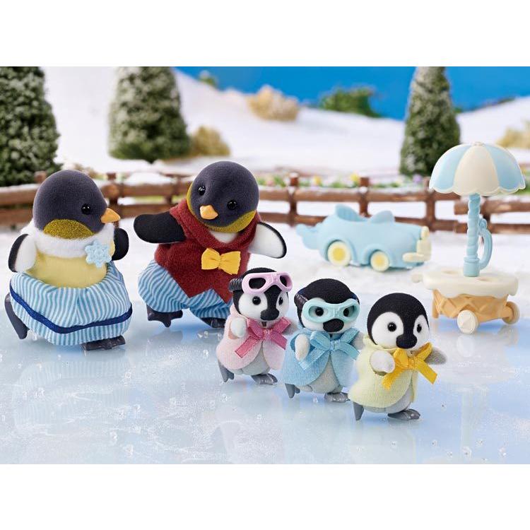 Sylvanian Families Penguin Family FS-45 EPOCH Japan Calico