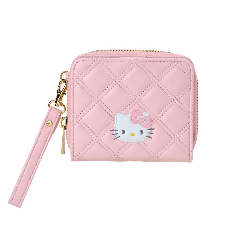 Hello Kitty Quilting Bi-fold Wallet Sanrio Japan 2024