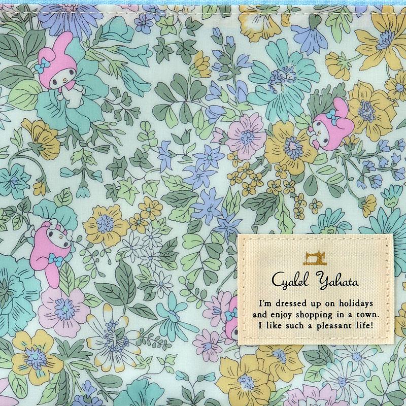 My Melody Flat Pouch Flower Blue Liberty Sanrio Japan 2025