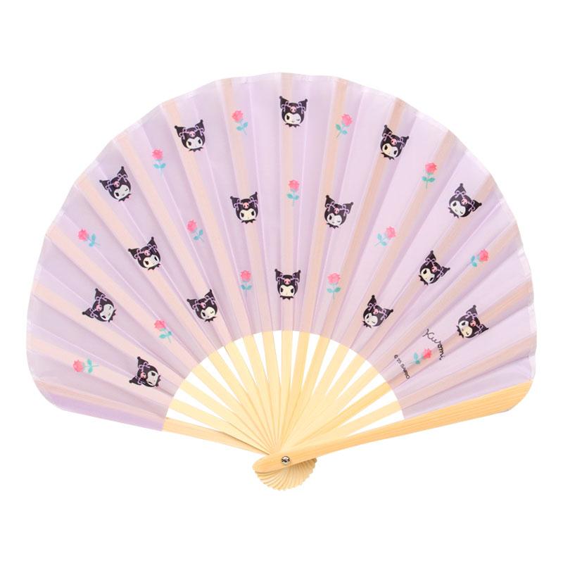 Kuromi Folding Hand Fan Sanrio Japan 2025