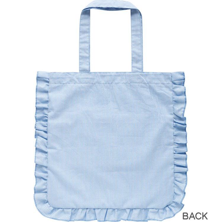 Sumikko Gurashi Tote Bag Gingham Plaid Blue Dreaming Tails San-X Japan 2025