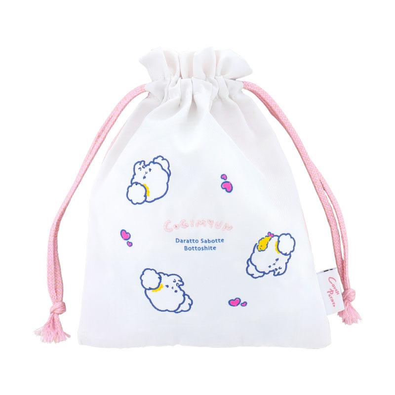 Cogimyun Drawstring Pouch COUCH POTATO Sanrio Japan 2025