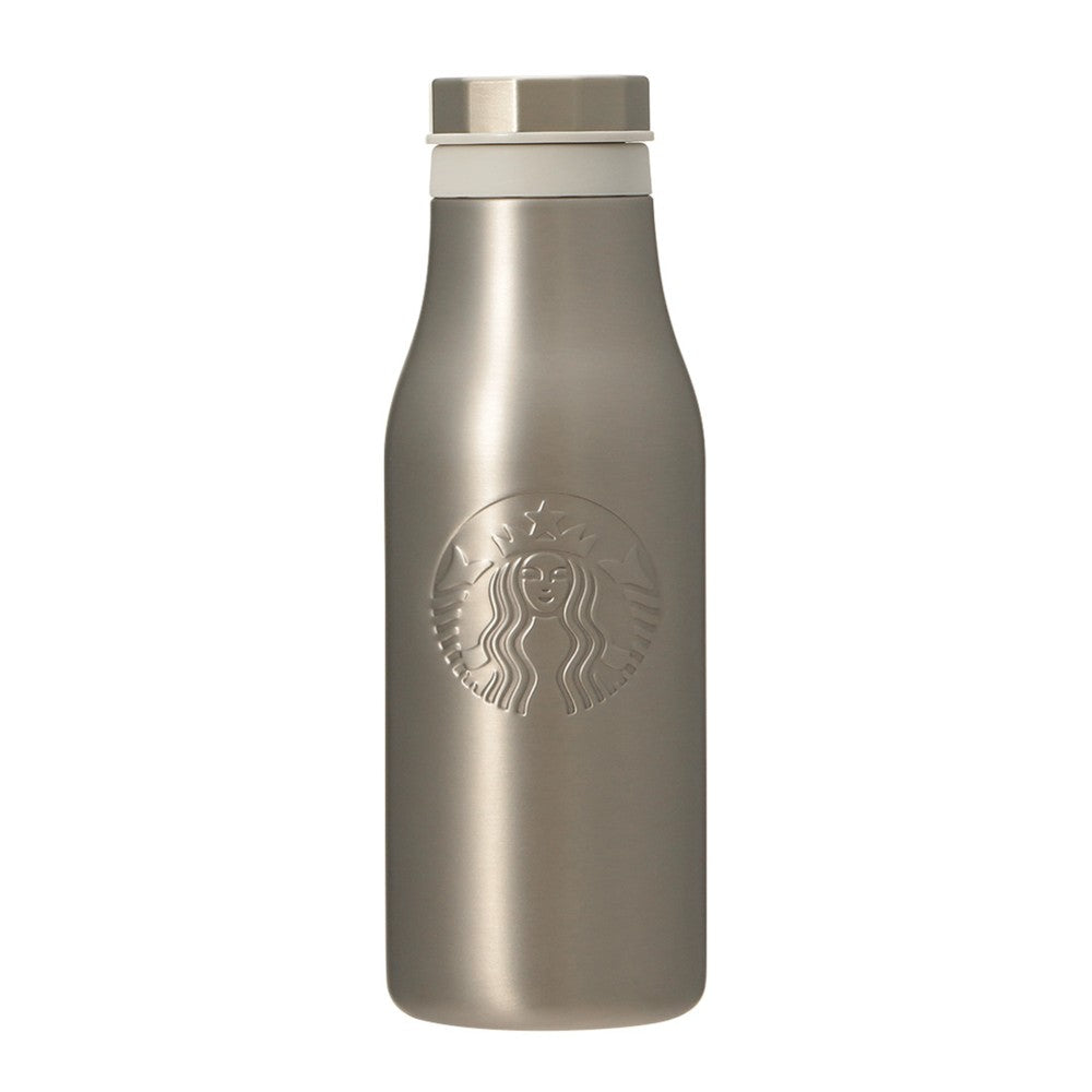 Stainless Logo Bottle Silver 473ml Starbucks Japan 2025 Spring Tumbler