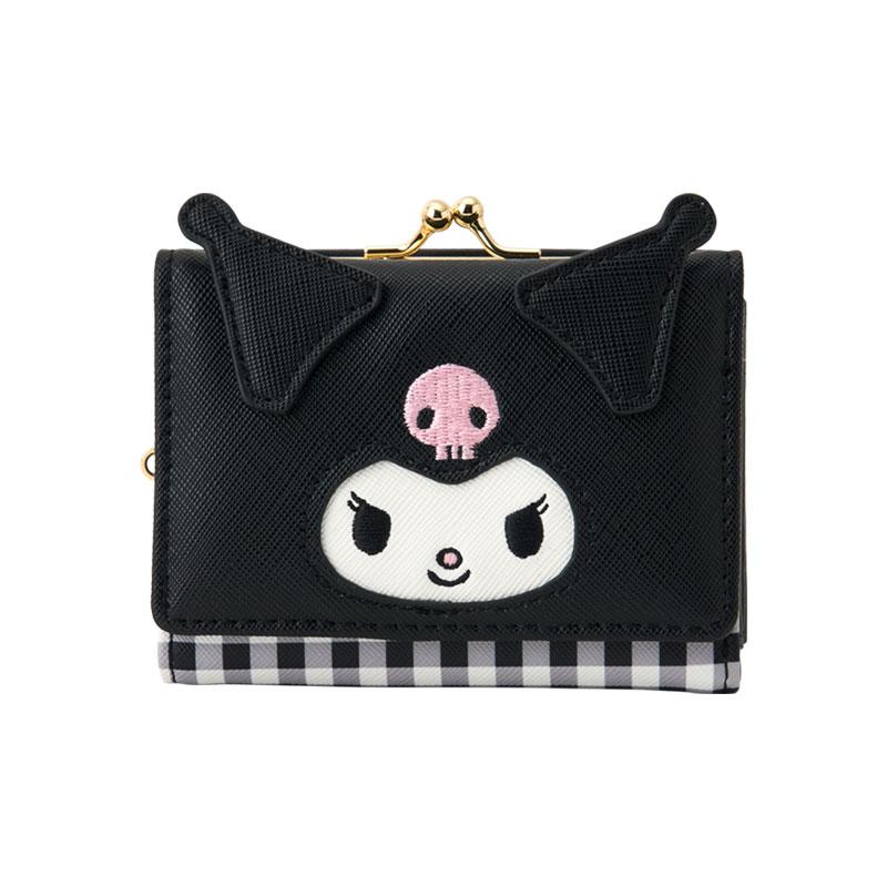 Kuromi Clasp Trifold Wallet Sanrio Japan 2025