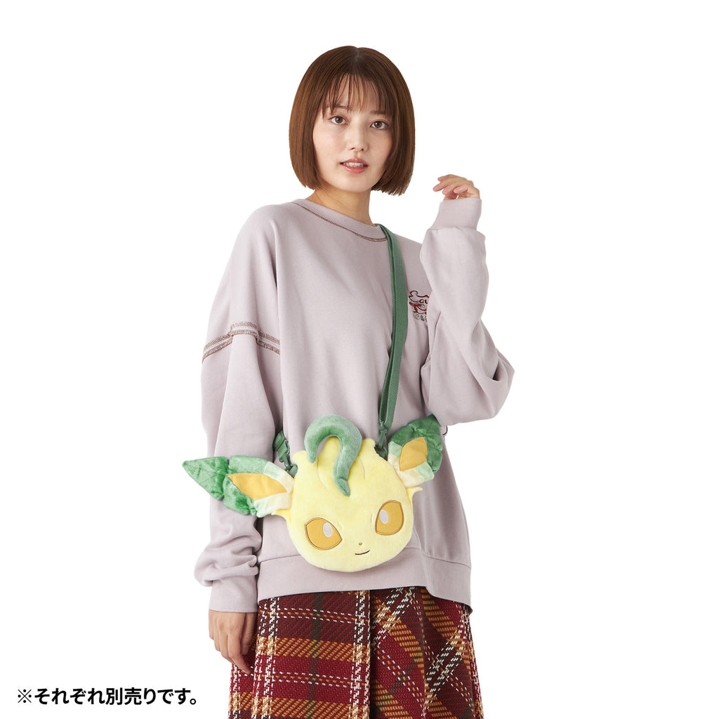 Leafeon Leafia Plush Pochette Bag Eevee Collection Pokemon Center Japan 2025