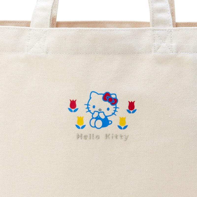 Hello Kitty A4 Tote Bag Flower Sanrio Japan 2024