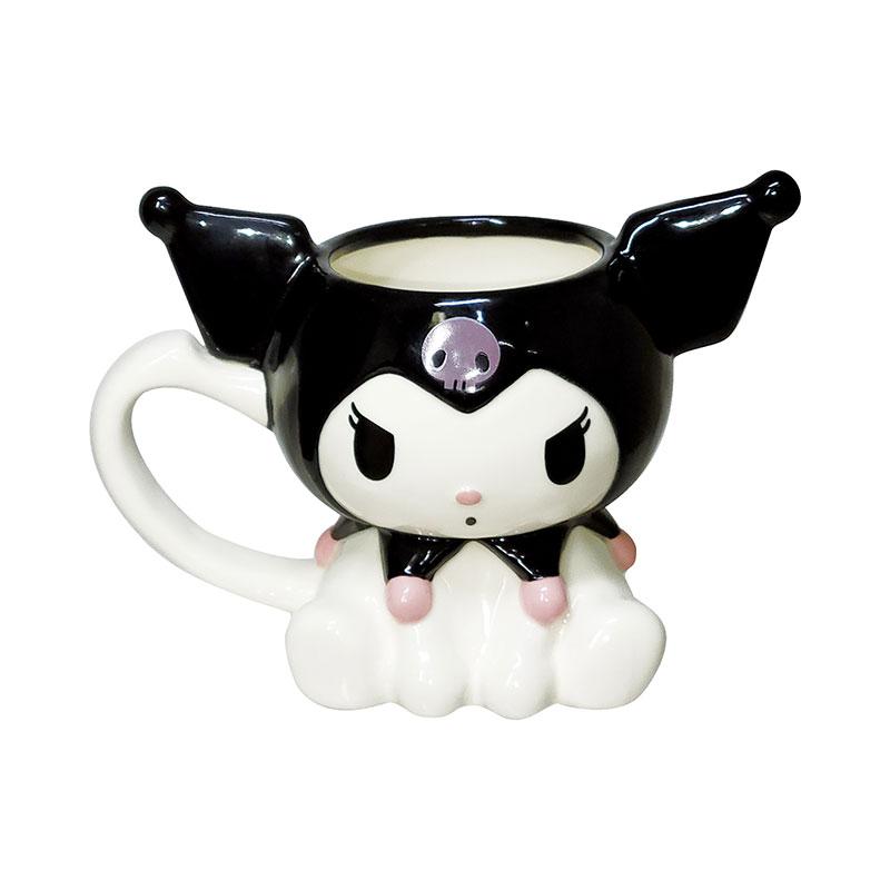 Kuromi Mug Cup Character Shape Sanrio Japan 2024