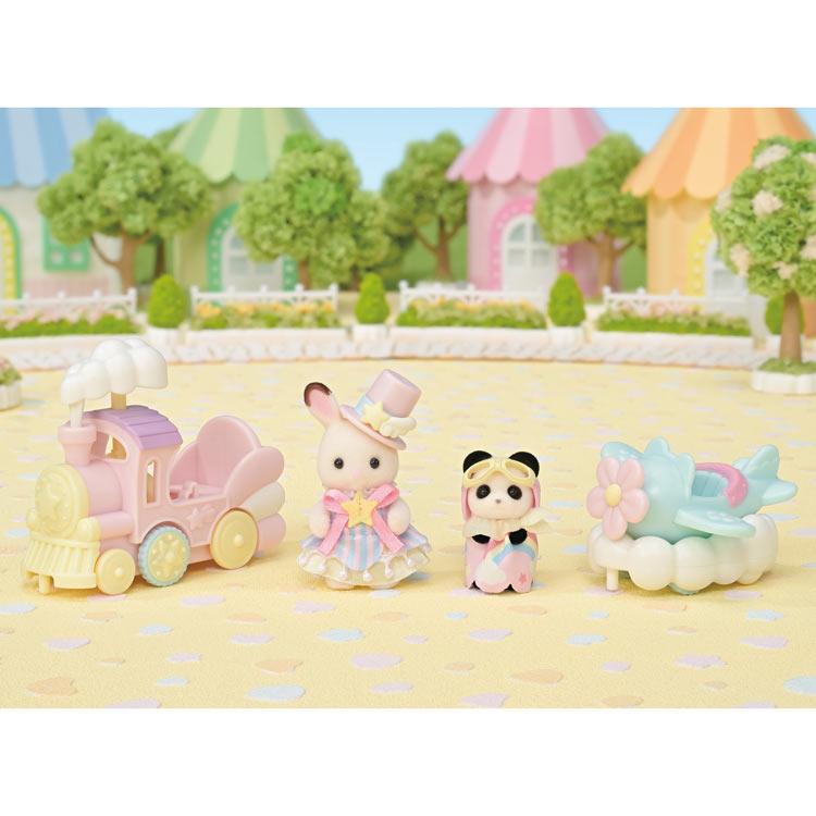 Sylvanian Families Amusement Park Set Train and AirplaneCo-79 Japan EPOCH 2024