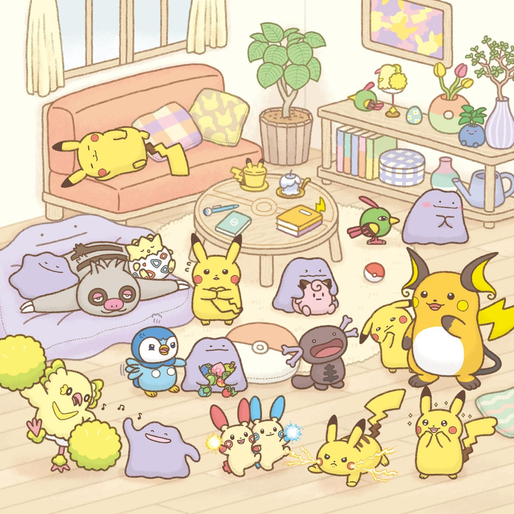 Pikachu Plush Keychain Whimsical Ten Poke Ten Colors Pokemon Center Japan 2025