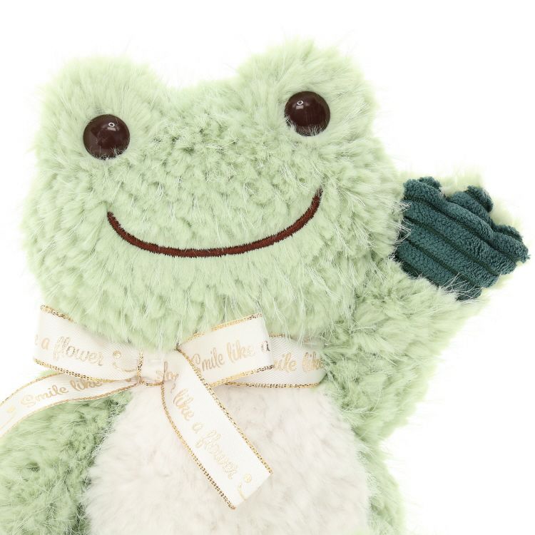 Pickles the Frog Bean Doll Plush Smile Hop Green Japan 2024