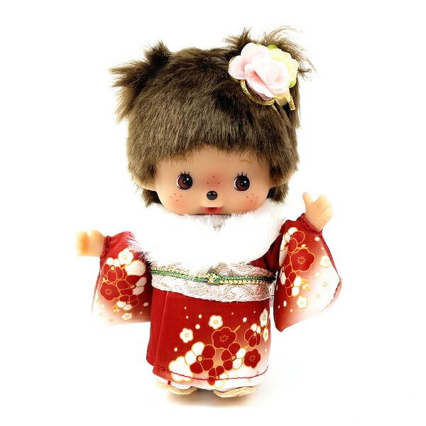 Bebichhichi Mascot Doll Festive wear Kimono Japan Monchhichi 20th