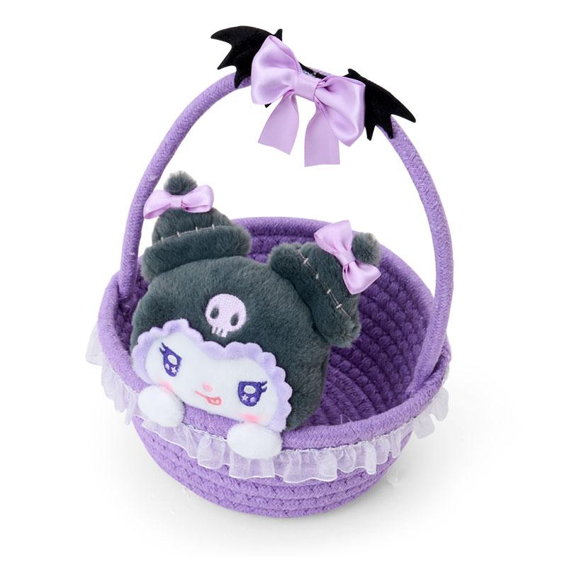 Kuromi Plush Basket Accessory Tray Angel and Demon Sanrio Japan 2025