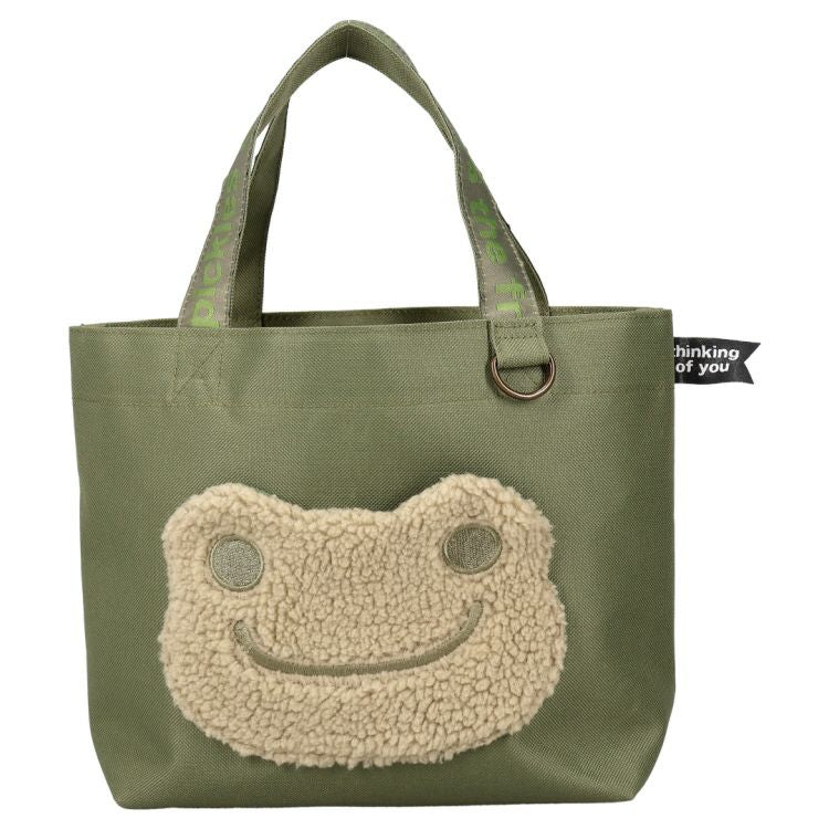 Pickles the Frog mini Tote Bag Fluffy Face Japan 2024