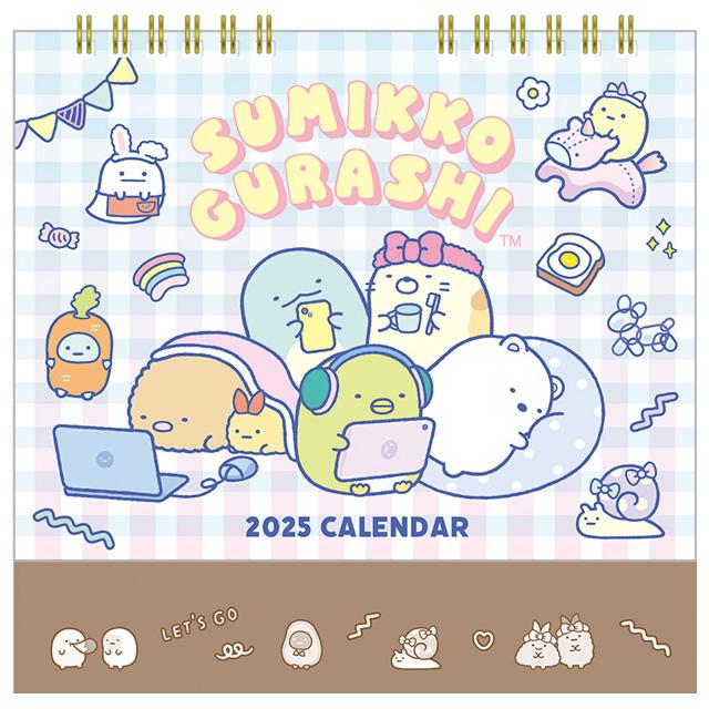 Sumikko Gurashi Calendar Desktop 2025 Relax Time San-X Japan