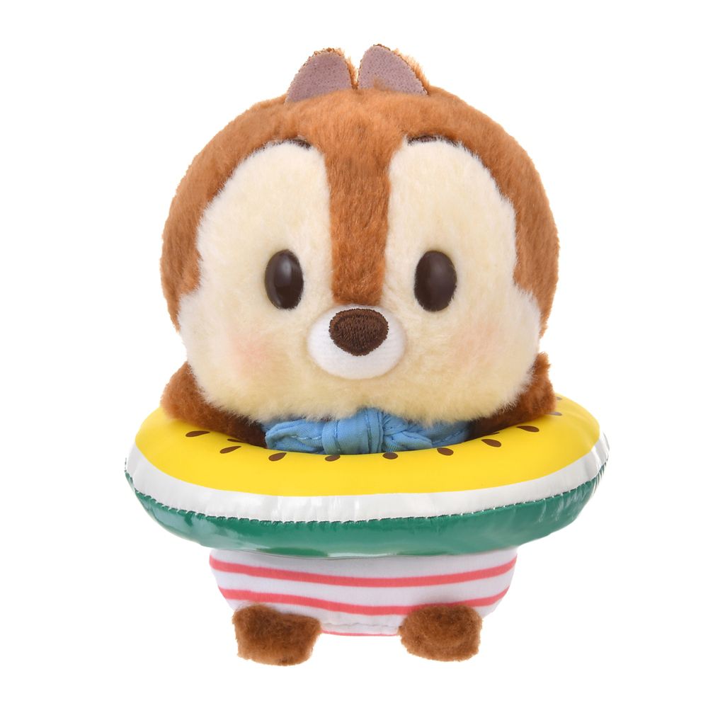Chip Plush Doll Summer Urupocha-chan Disney Store Japan 2025
