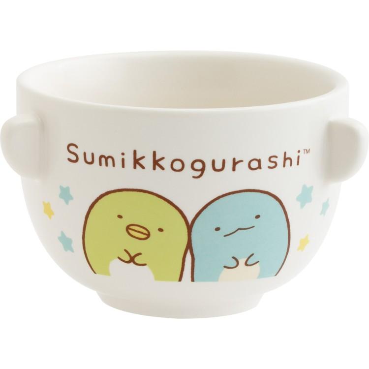 Sumikko Gurashi Penguin ? & Tokage Lizard Bowl Set Blue San-X Japan 2025