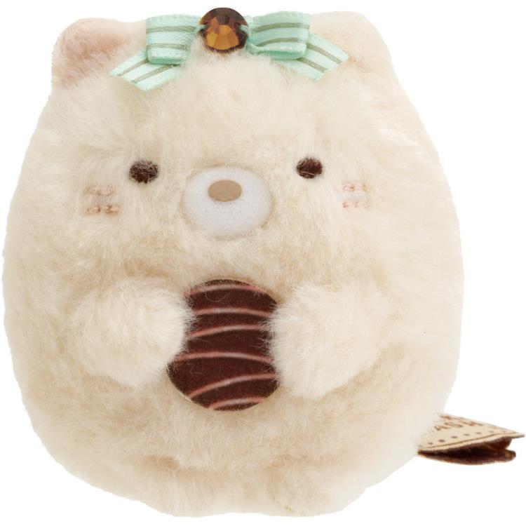 Sumikko Gurashi Neko Cat mini Tenori Plush Doll Chocolate Fair San-X Japan 2025