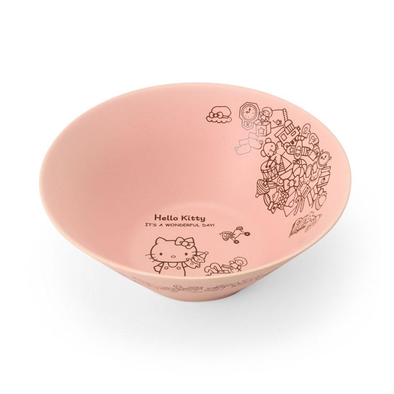 Hello Kitty Bowl 21cm Mino ware Pink Sanrio Japan 2025