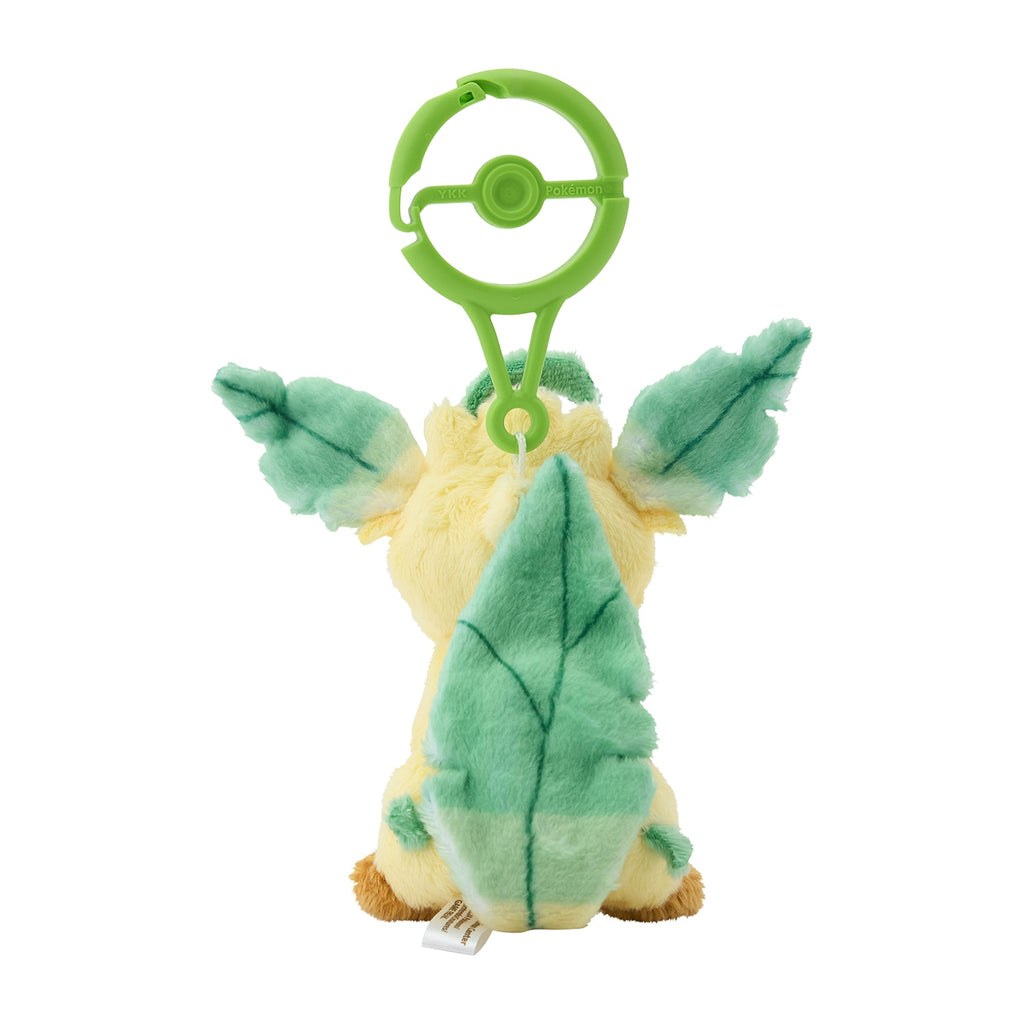 Leafeon Leafia Plush Keychain with Carabiner Pokemon Center Japan 2024