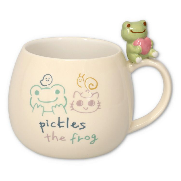 Pickles the Frog Mug Cup with Figure Japan 2024