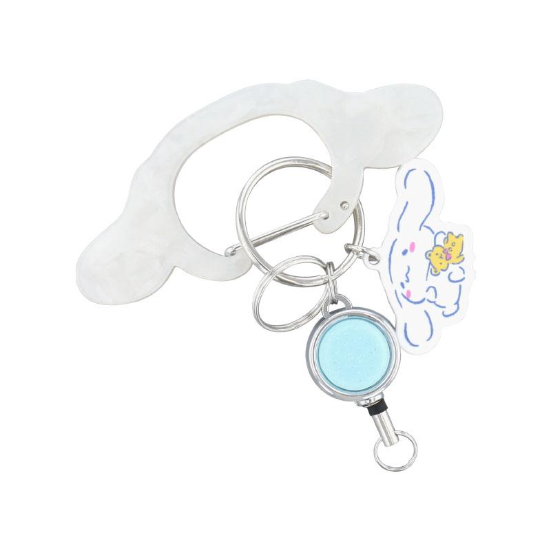 Cinnamoroll Karabiner Key Holder COUCH POTATO Sanrio Japan 2025