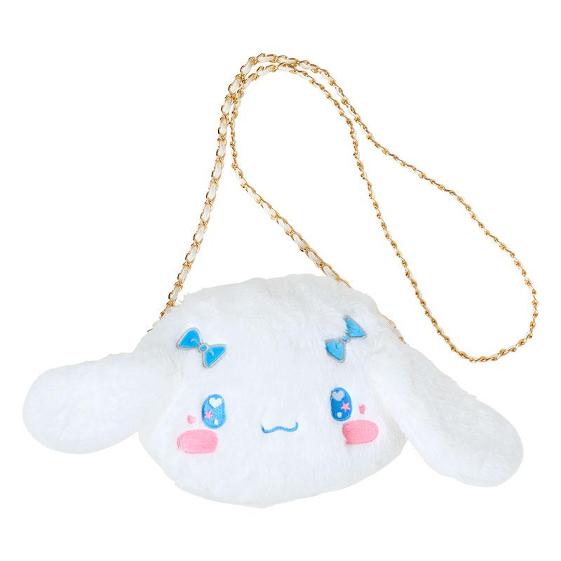 Cinnamoroll Fur Shoulder Bag Face Shape Sanrio Japan 2024