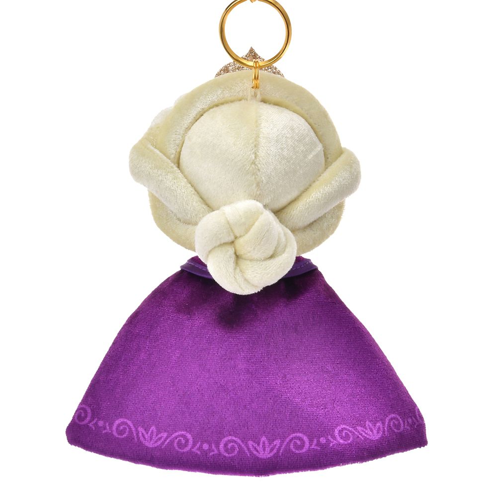 FROZEN Coronation Elsa Plush Keychain TINY Disney Store Japan 2025