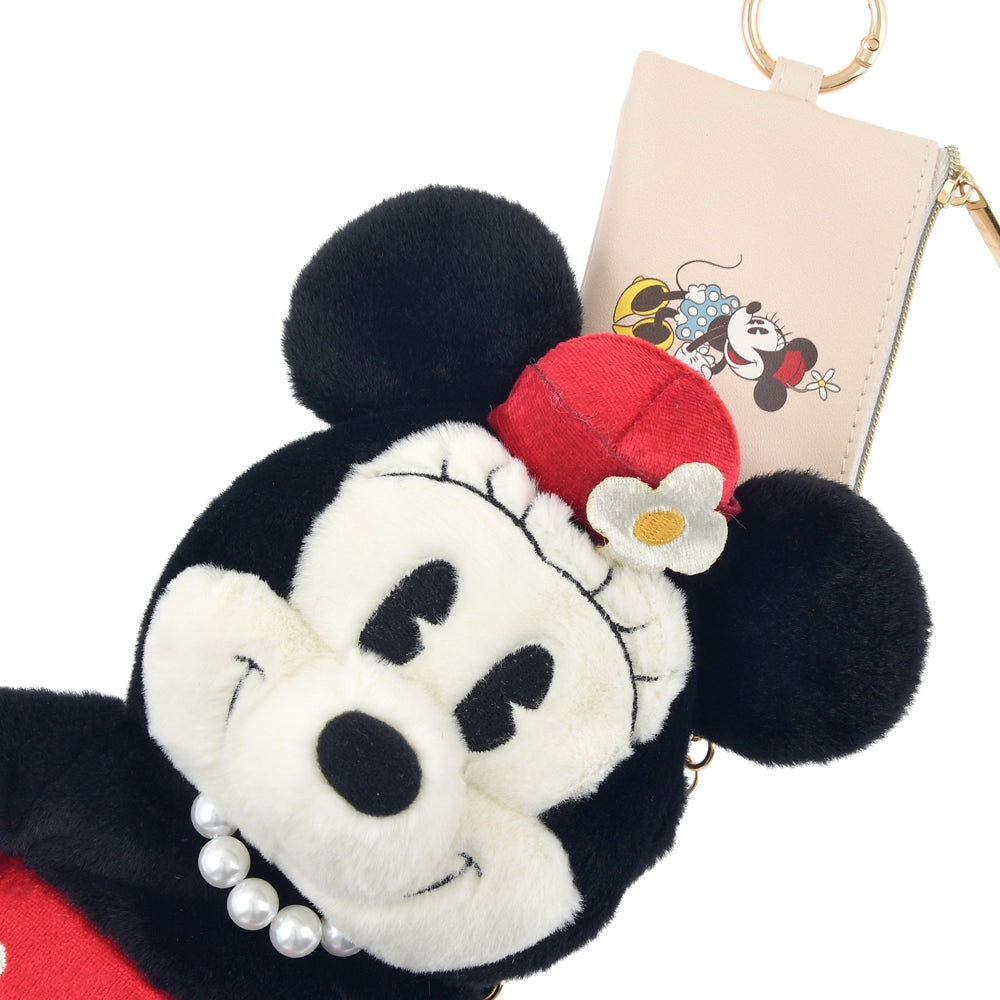 Minnie Plush Pochette Bag Disney Store Japan 2024