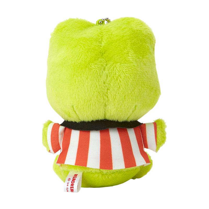 Kero Kero Keroppi Frog Plush Mascot Holder Keychain Vintage Retro Sanrio Japan