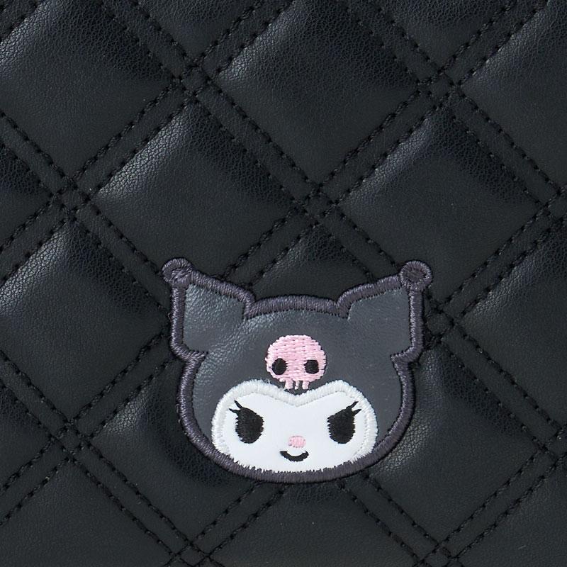 Kuromi Quilting Bi-fold Wallet Sanrio Japan 2024