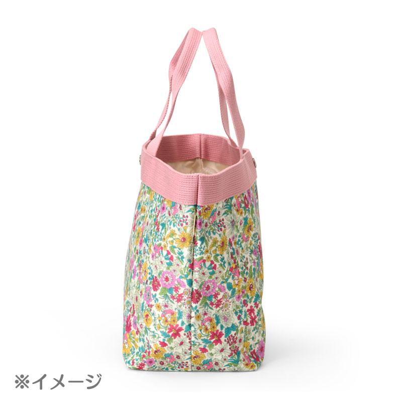 My Melody Liberty Fabrics Tote Bag L Flower Blue Sanrio Japan 2025