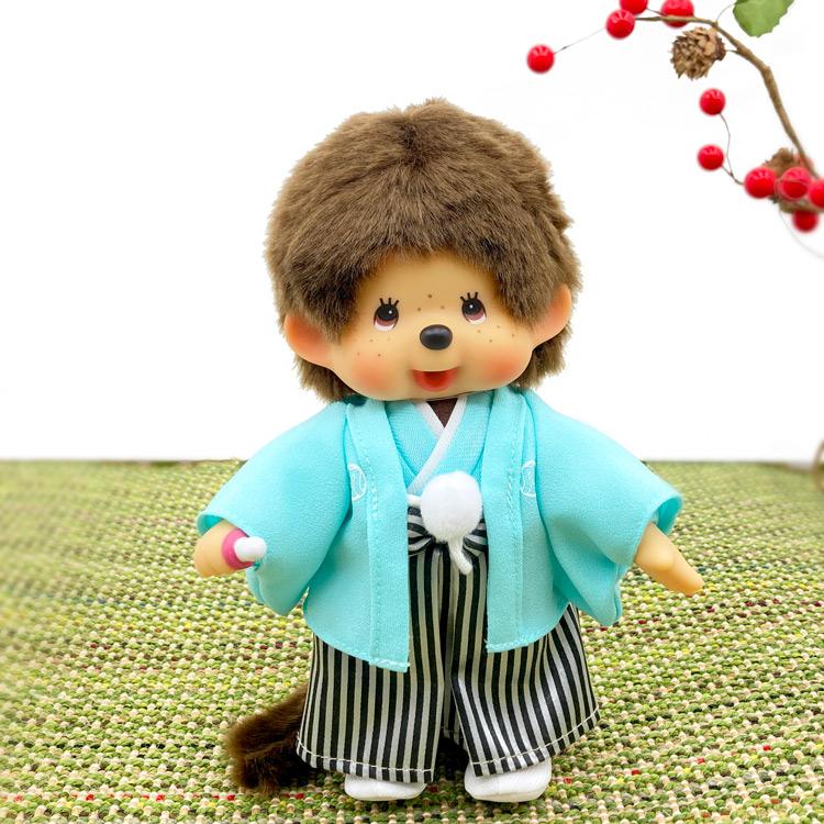 Monchhichi Doll 20cm Boy Hakama Men's Kimono Japan 2025