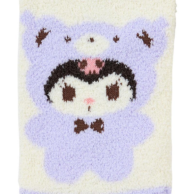 Kuromi Socks Mokomoko Fluffy Bear Sanrio Japan 2024