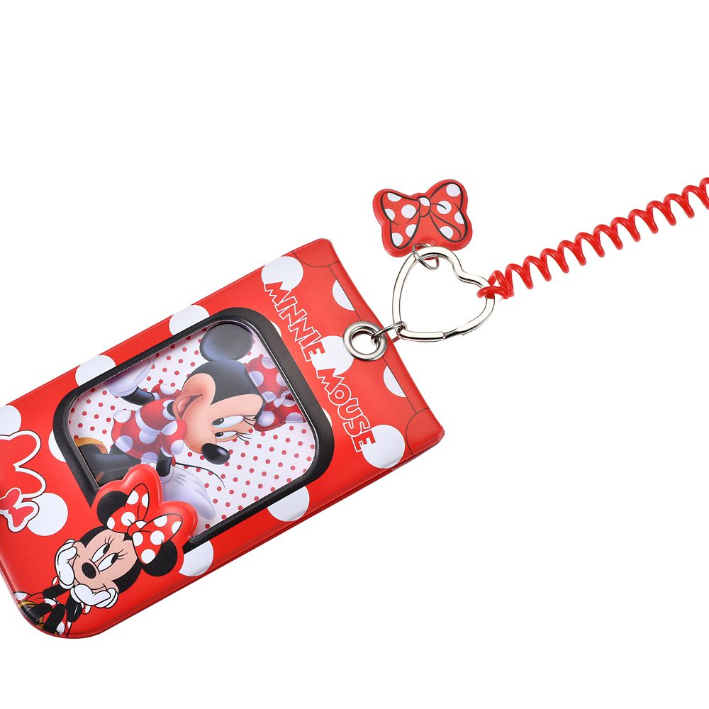 MINNIE'S DOT RIBBON Card Case Stand Type Disney Store Japan 2025