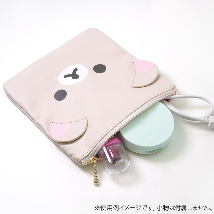 Flat Rilakkuma Korilakkuma Flat Pouch Rilakkuma Store Limit San-X Japan 2024 ...