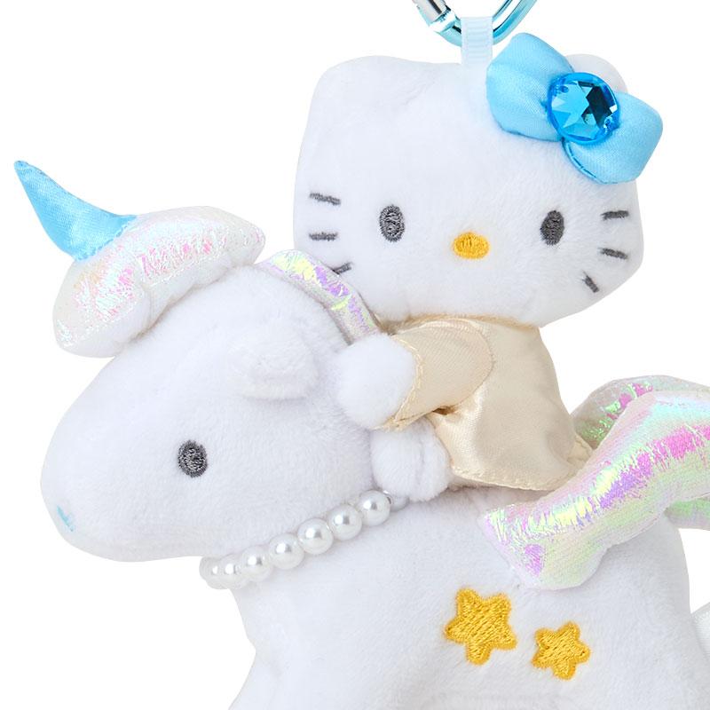 Hello Kitty FANTASY Premium Plush Mascot Holder Keychain Pegasus Sanrio Japan