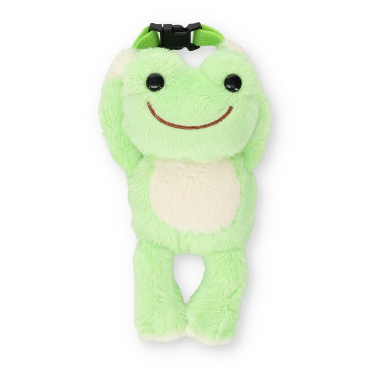 Pickles the Frog Plush Pouch Basic Green Japan 2025