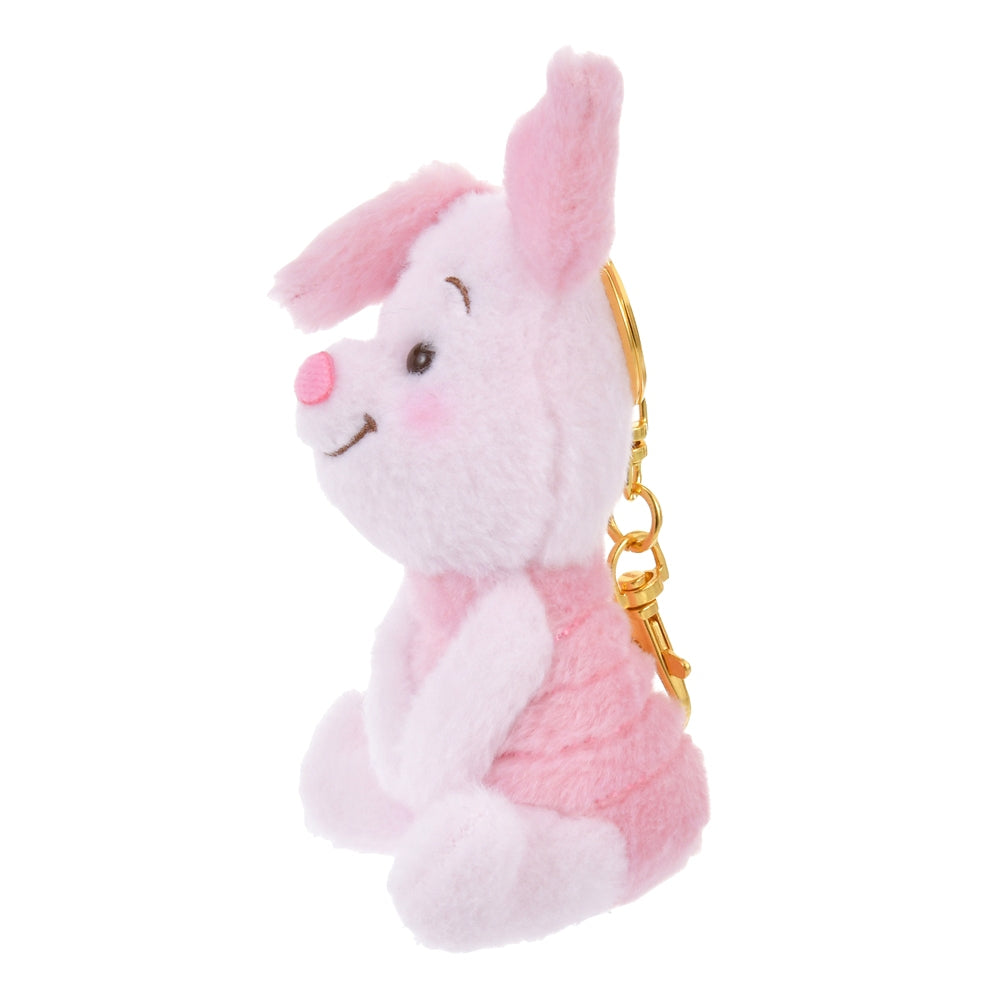 Piglet Plush Keychain KUSUMI PASTEL Disney Store Japan 2024 Winnie the Pooh