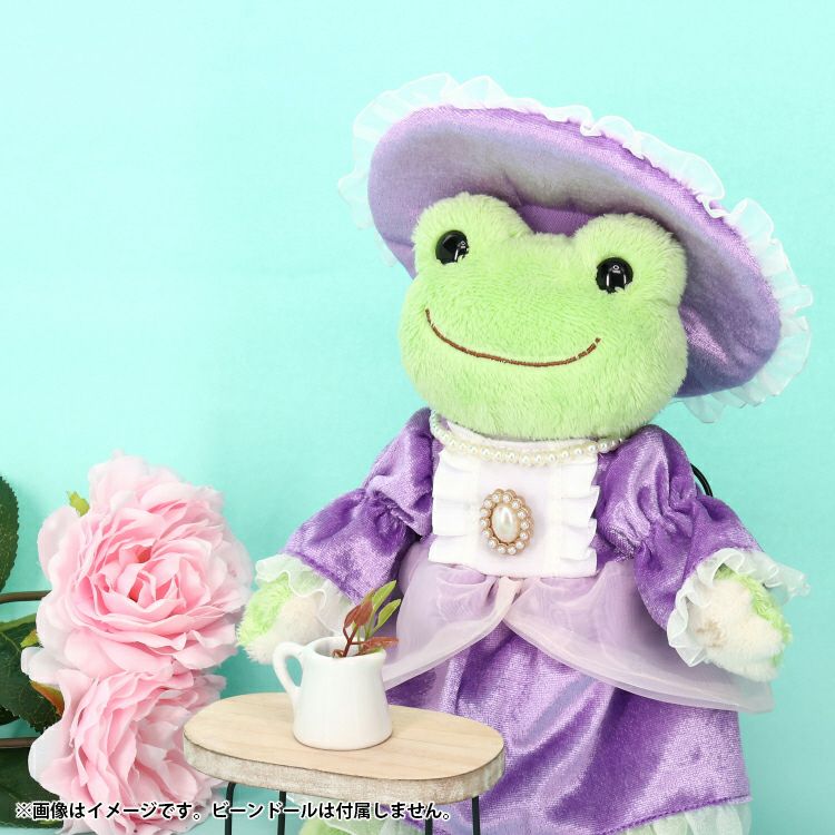 Pickles the Frog Costume for Bean Doll Plush Lady Set Japan 2024