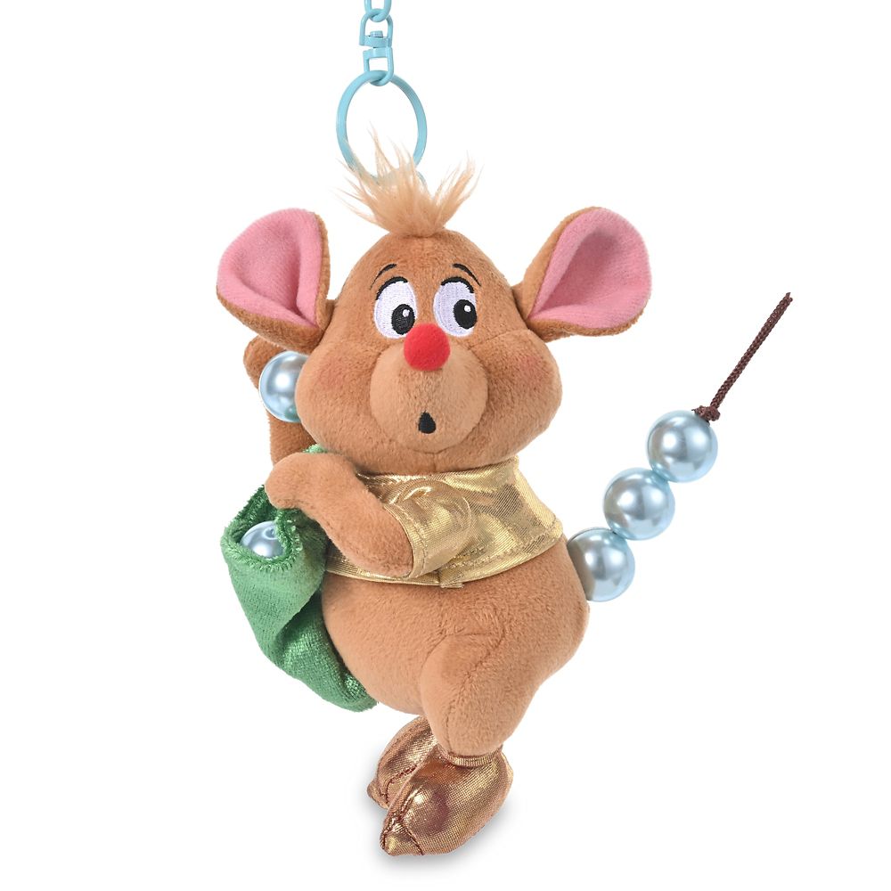 Suzy Plush Keychain Blue Pearl Cinderella Friends Disney Store