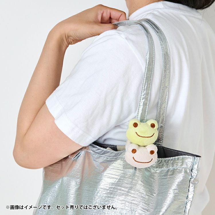 Pickles the Frog Bag Key Holder Ivory Color Japan 2024