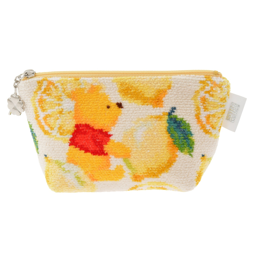 Winnie the Pooh Pouch FEILER Lemon Disney Store Japan 2024