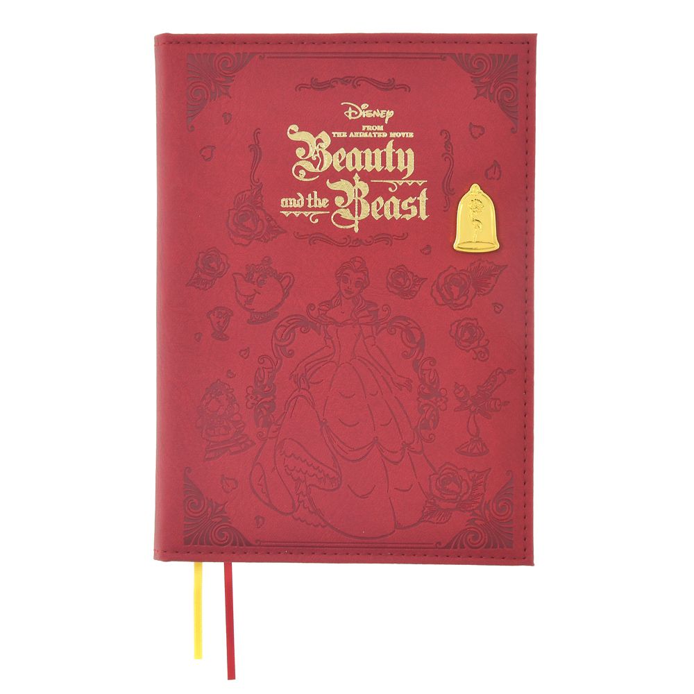 Beauty and the Beast 2026 Schedule Book B6 Weekly Emboss Disney Store Japan
