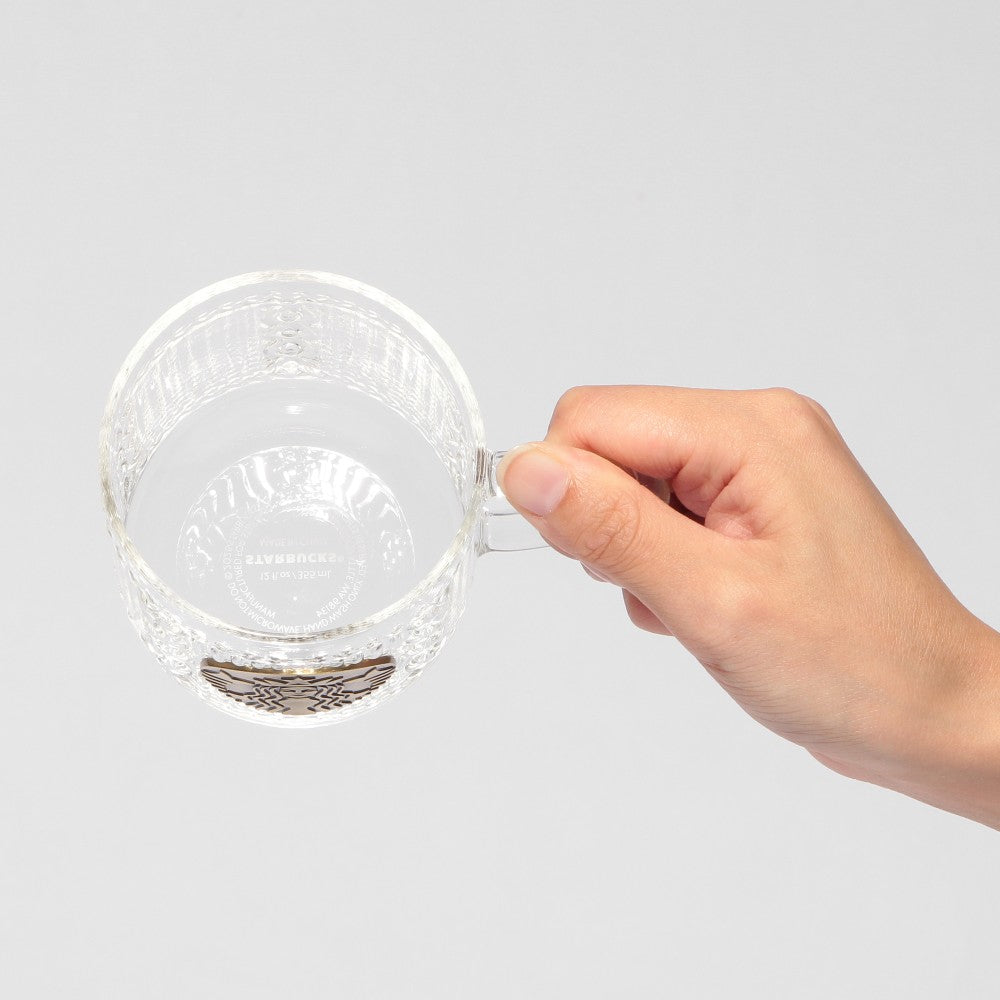 Starbucks Japan Holiday 2025 Glass Mug Cup Medal 355ml Christmas