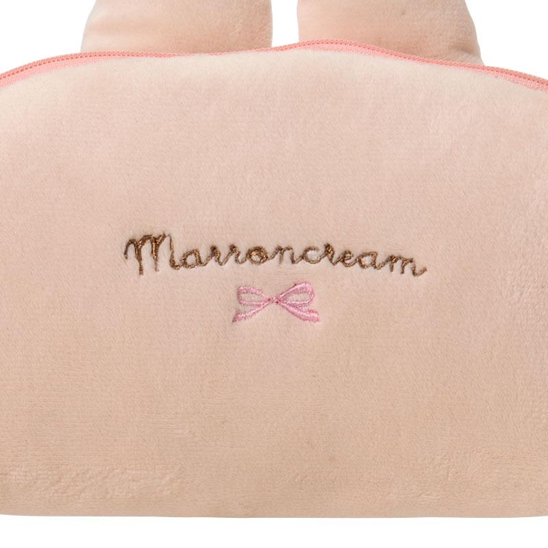 Marron Cream Pen Case Pencil Pouch Face Shape Sanrio Japan 2025