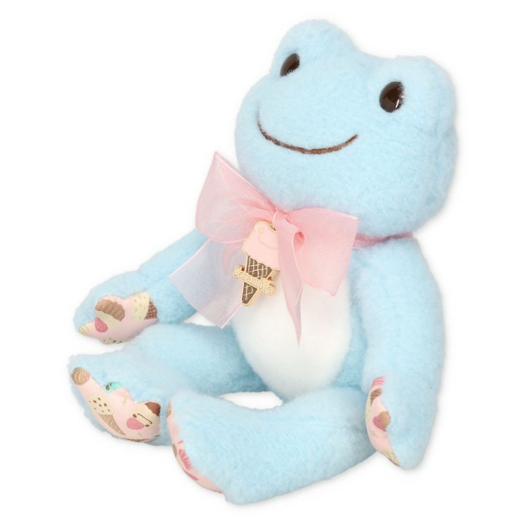 Pickles the Frog Bean Doll Plush A la mode 9 Blue Japan 2025 Limit