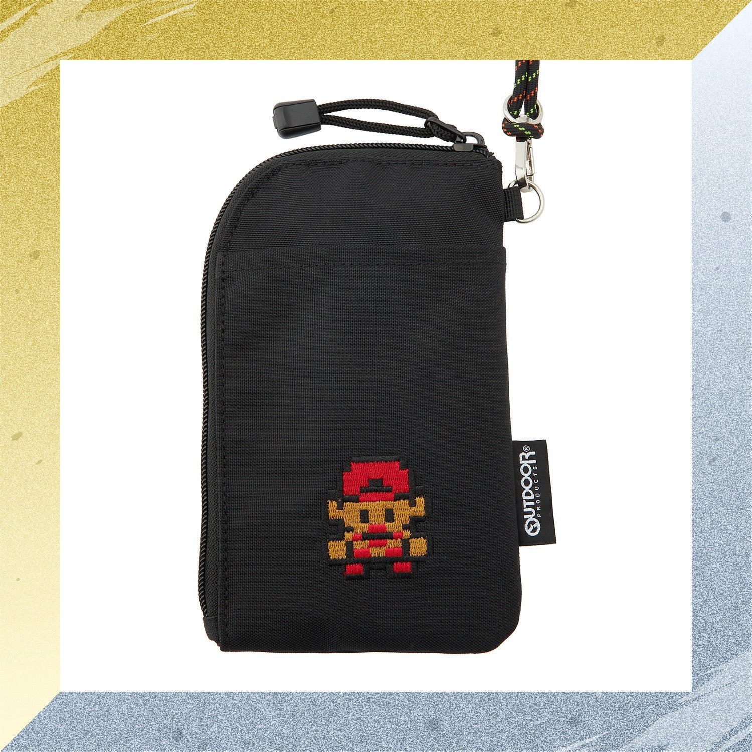 OUTDOOR Shoulder Bag Smartphone Gold and Silver Pokemon