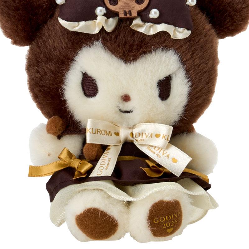 Kuromi GODIVA Chocolate Plush Mascot Keychain Sanrio Japan Valentine's Day 2025