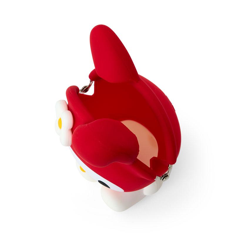 My Melody Silicone Pouch 3D POCHI Red Sanrio Japan 2025