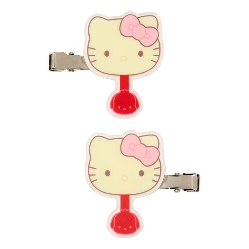 Hello Kitty Hair Clip Sanrio Characters Chocolate Japan